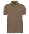 T1440 1440 Tee Jays Pima Cotton Interlock Polo Shirt wood colour image